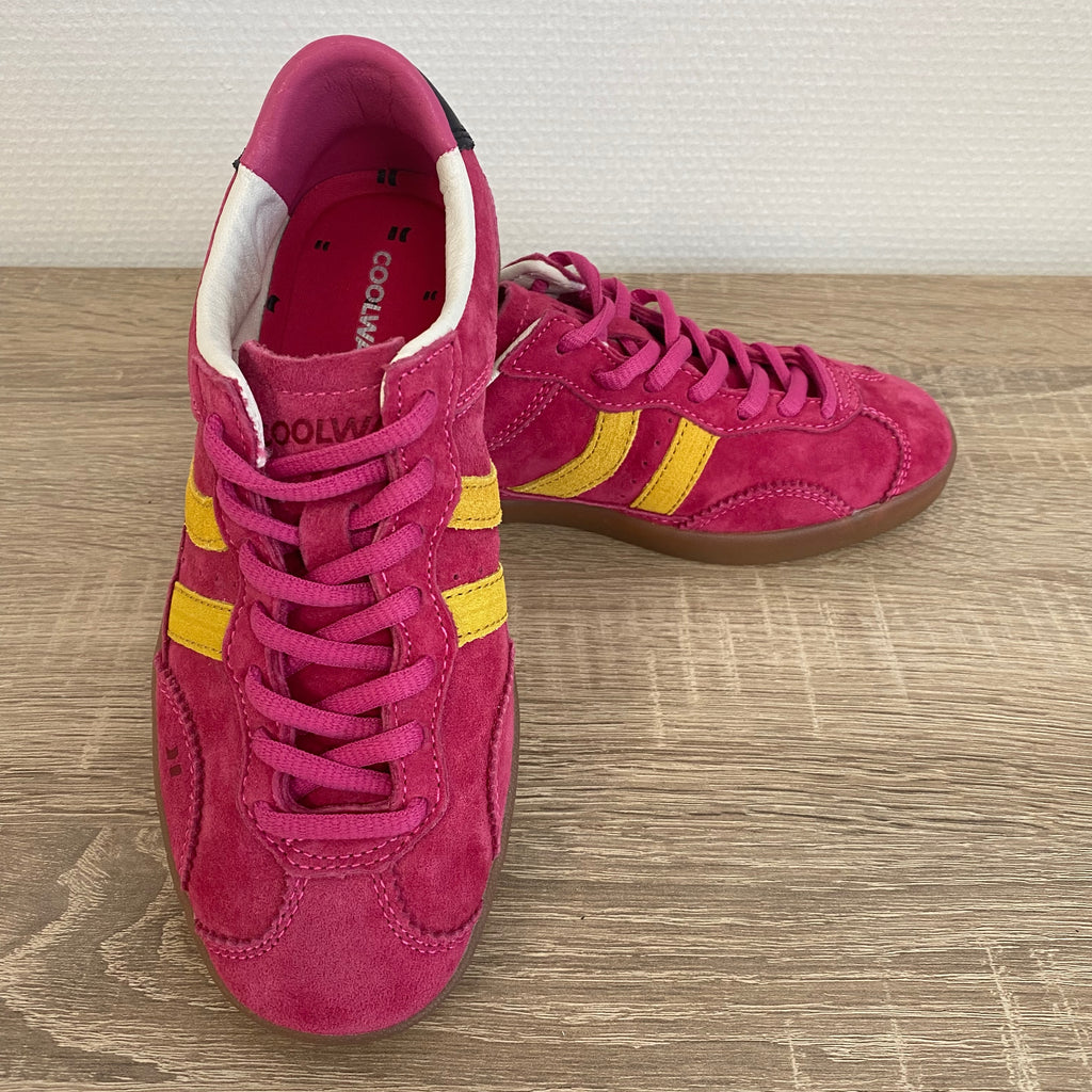 Coolway Kizuna sneakers fuchsia yellow black