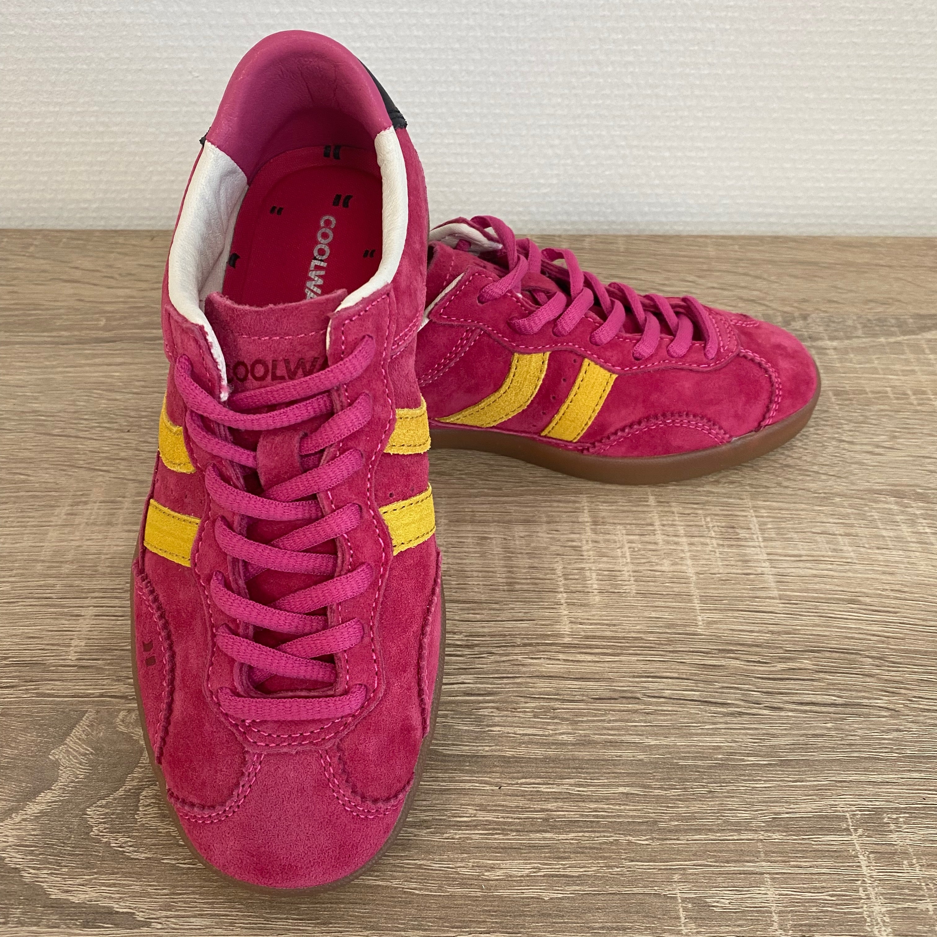 Coolway Kizuna sneakers fuchsia yellow black
