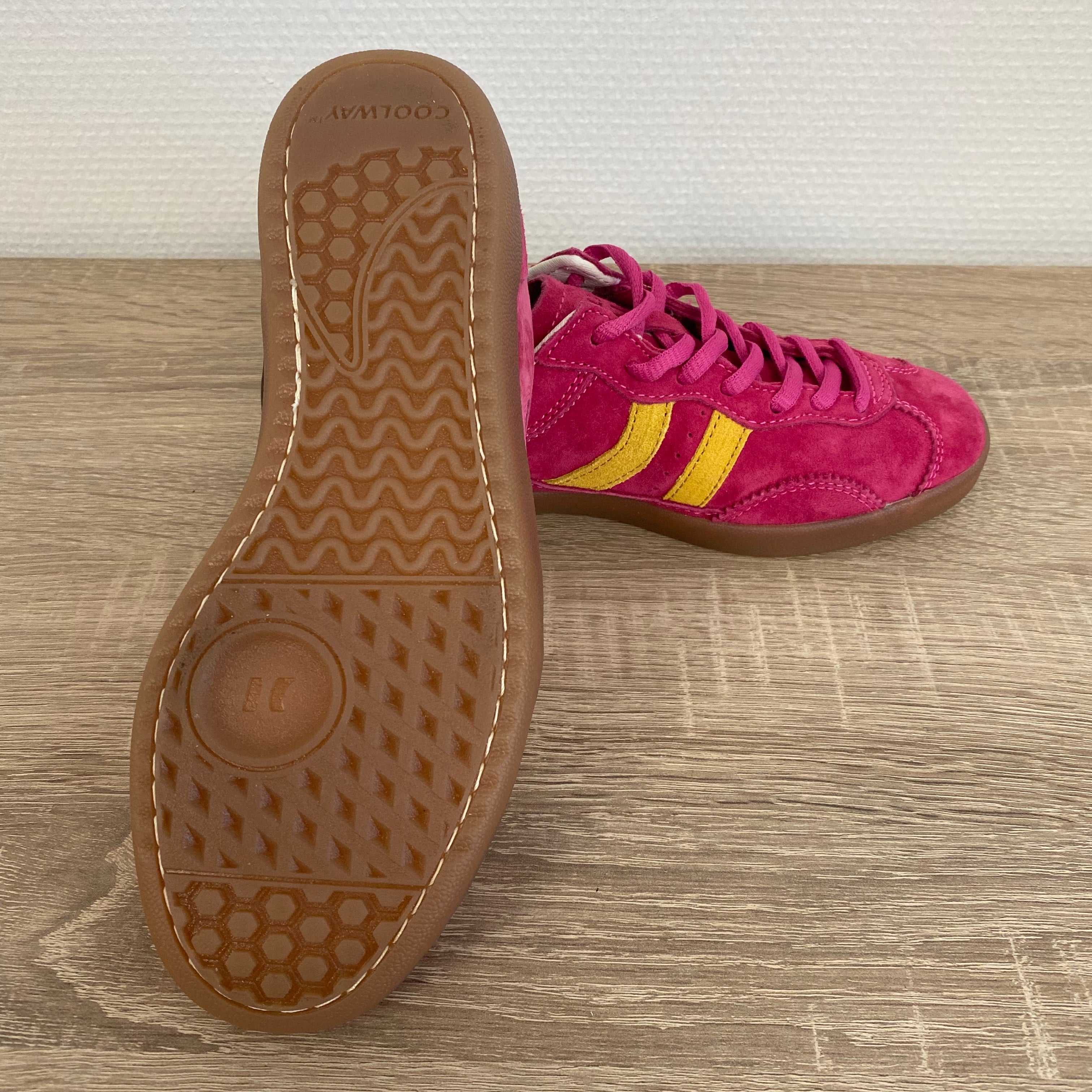 Coolway Kizuna sneakers fuchsia yellow black