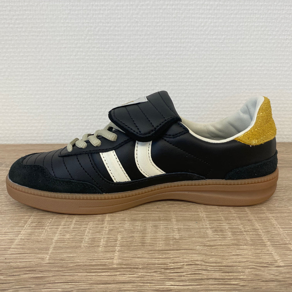 Coolway Silva sneakers black white yellow