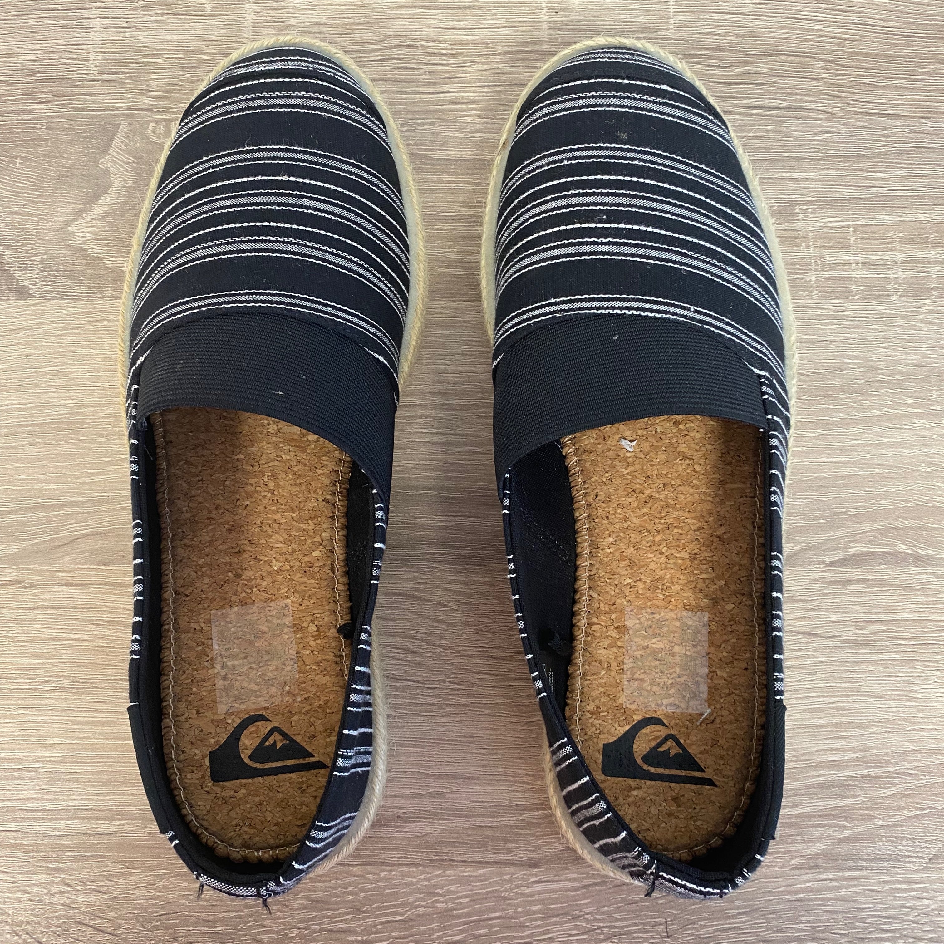 Quiksilver espadrilles black/white