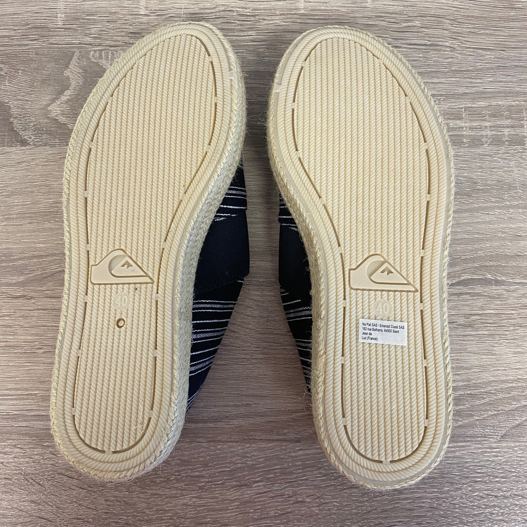 Quiksilver espadrilles black/white
