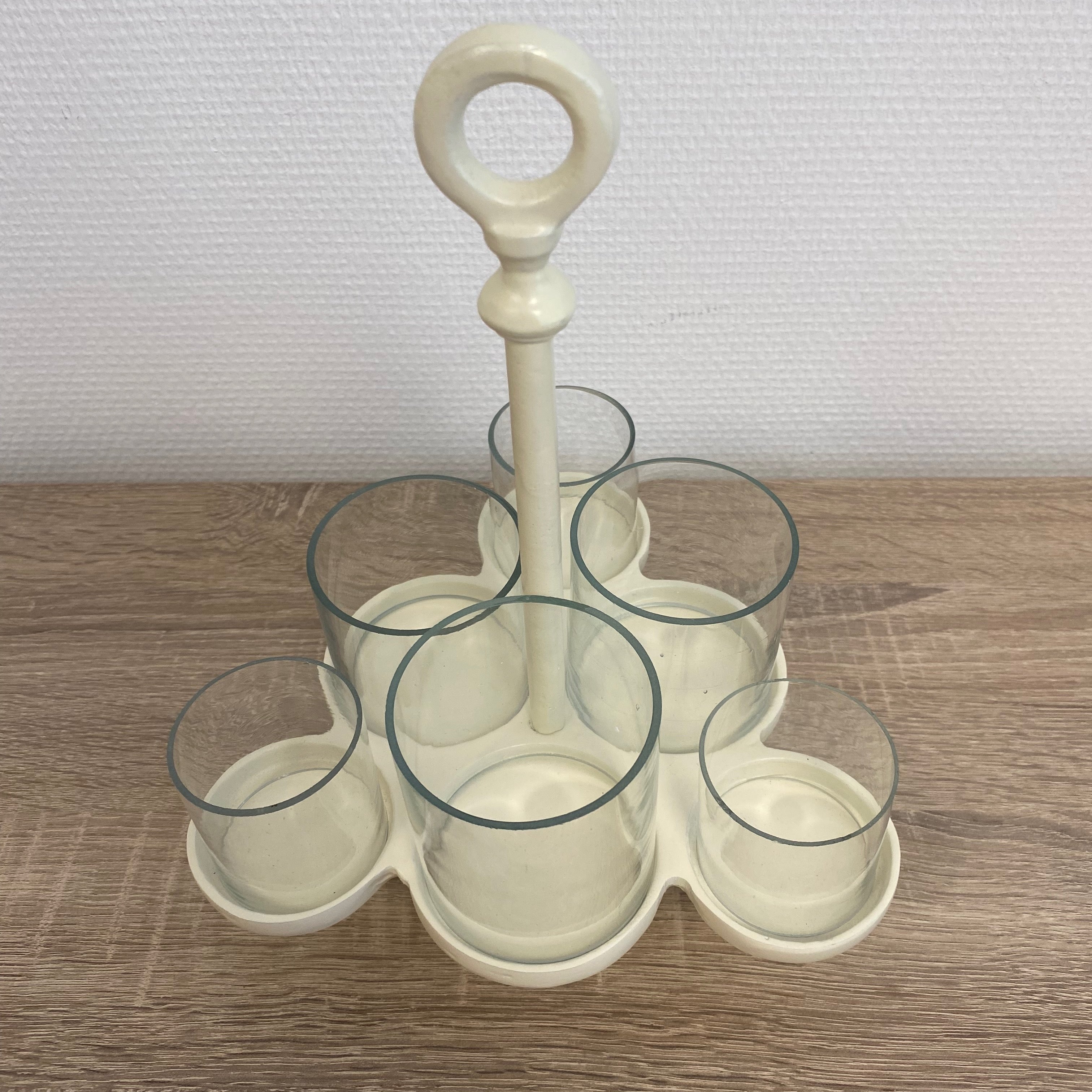 Windlicht Lisbon Multiple Hurricane wit