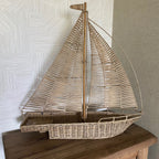Riviera Maison rusticrattan sailboat XL