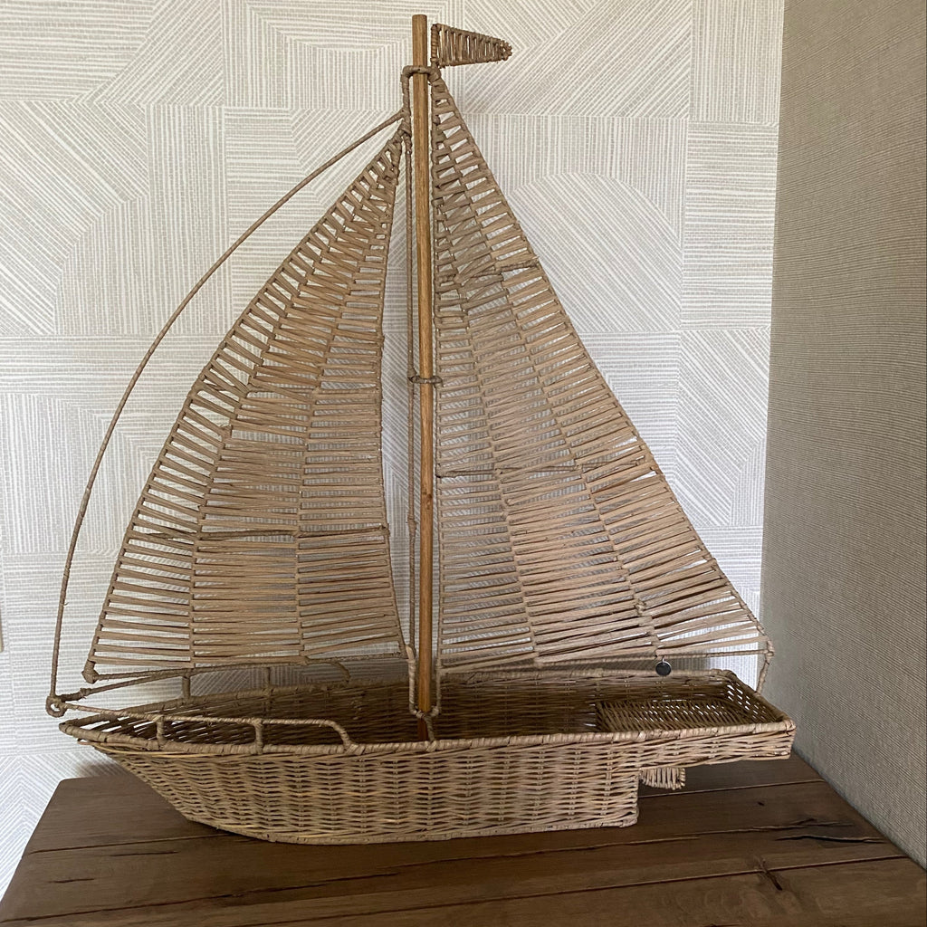 Riviera Maison rusticrattan sailboat XL
