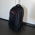 Rugtas ZH Black – Stevige Laptoptas & Schooltas – Multifunctionele Reistas