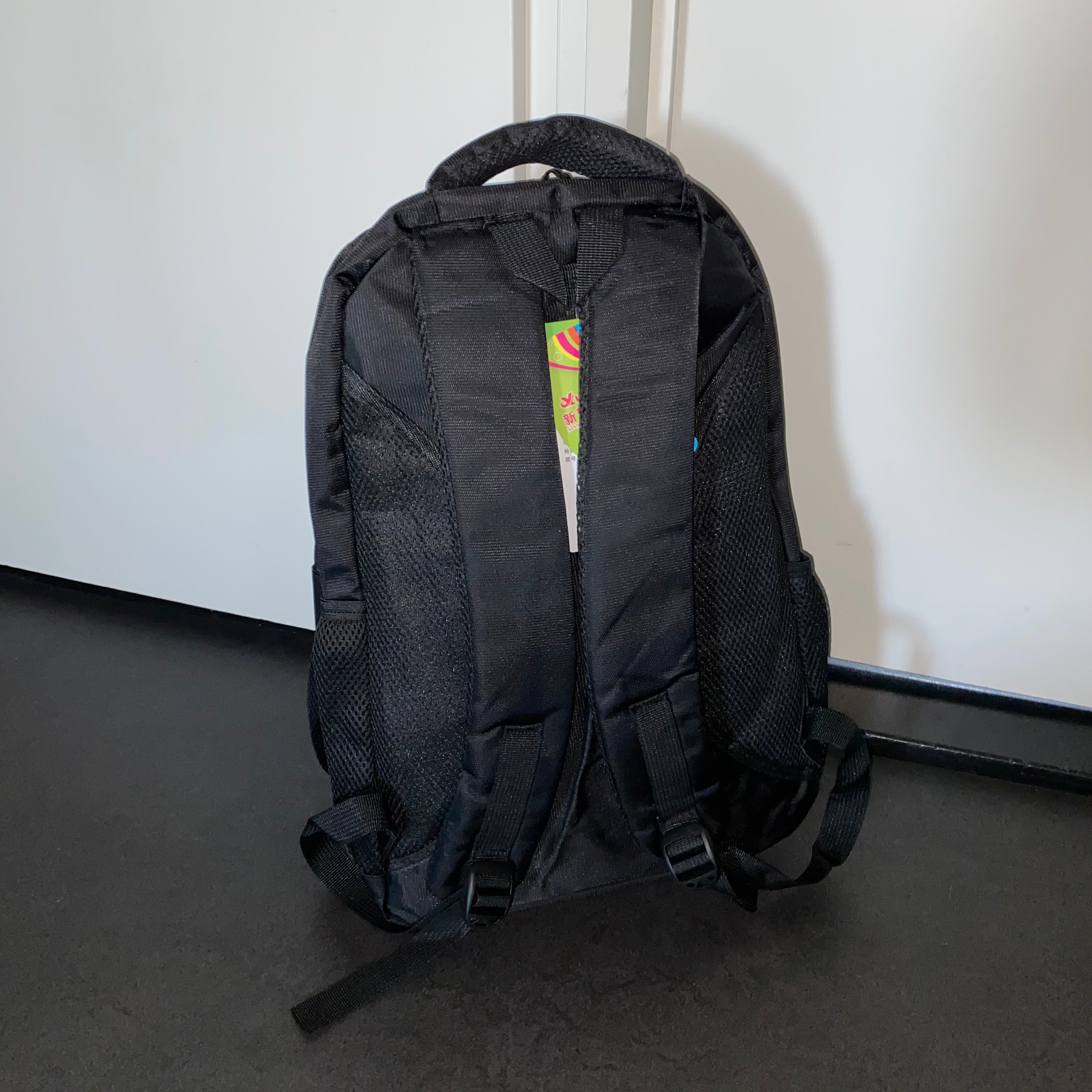 Rugtas ZH Black – Stevige Laptoptas & Schooltas – Multifunctionele Reistas