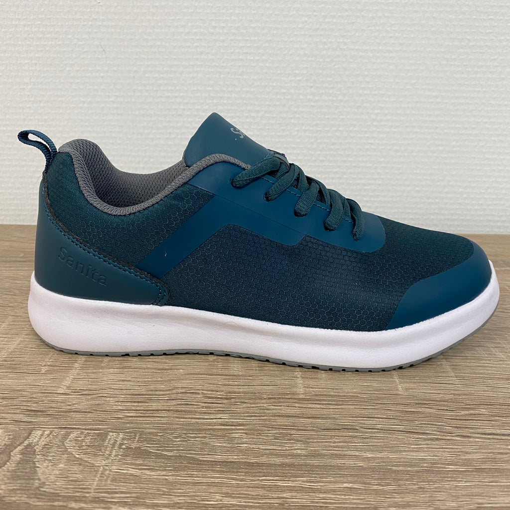 Sanita Concave werkschoen groen – lichtgewicht, antislip en stijlvol