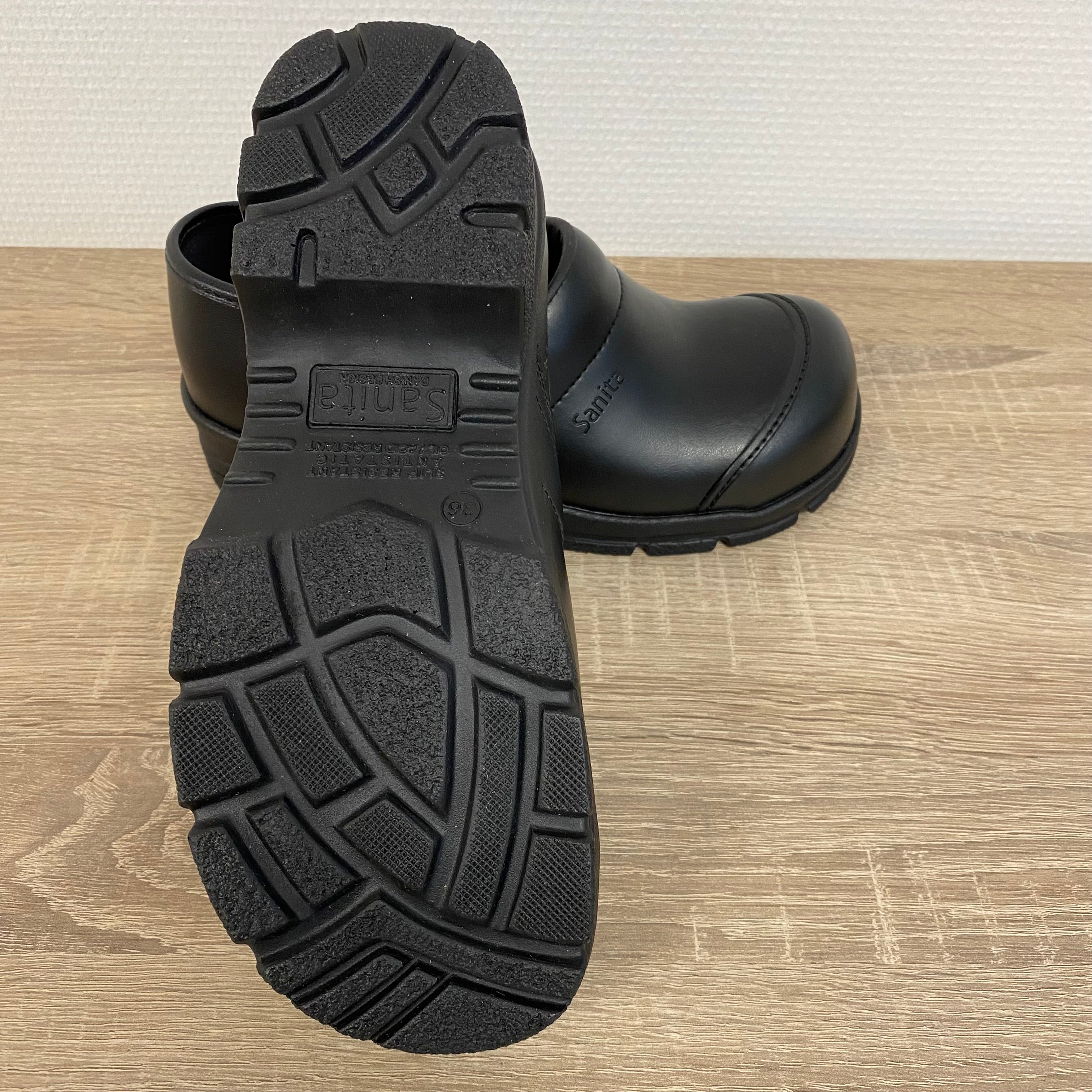 Sanita Duty Griptec Veiligheidsklompen Zwart S2 – Gesloten Werkklomp Maat 36.2