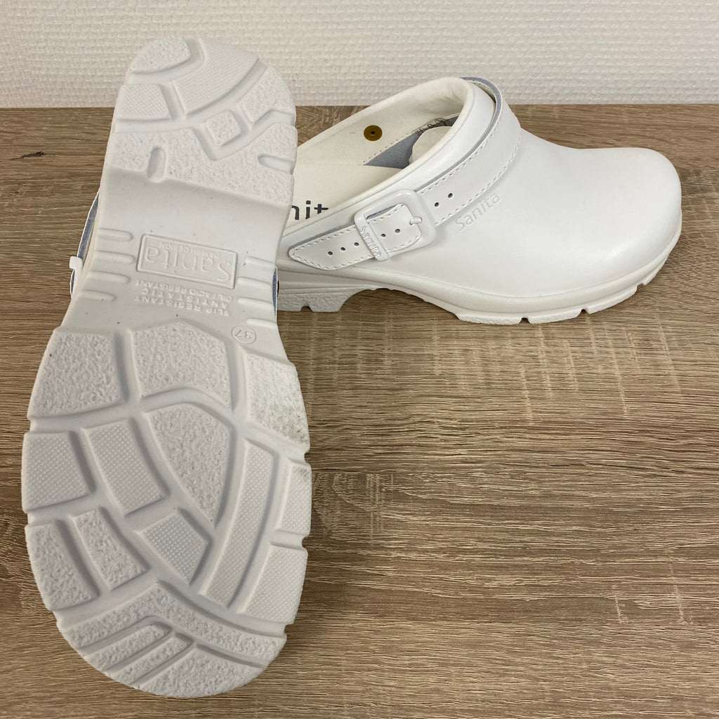 Sanita Duty Griptec klomp Wit Open met Riempje maat 37.2