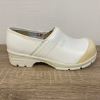 Sanita Duty Veiligheidsklomp Wit met Gesloten Hiel en Veiligheidsneus